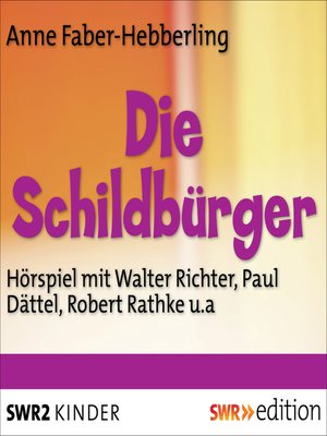 cover image of Die Schildbürger